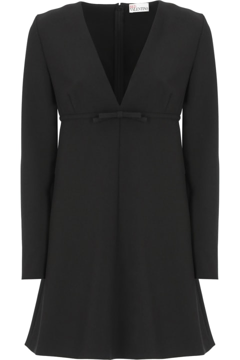 RED Valentino Coats & Jackets for Women RED Valentino Dress In Black Cotton