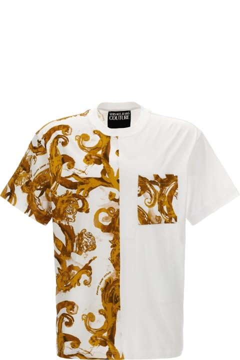 Versace Jeans Couture for Men Versace Jeans Couture Contrast Print T-shirt