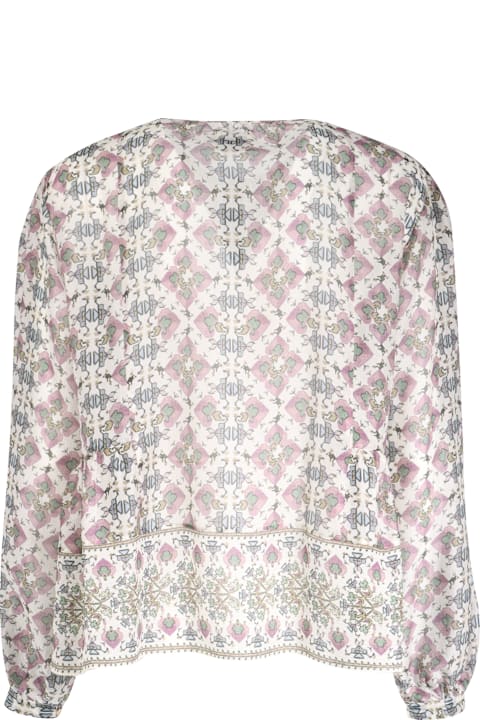 Isabel Marant ملابس علوية لـ السيدات Isabel Marant Printed Silk Blouse