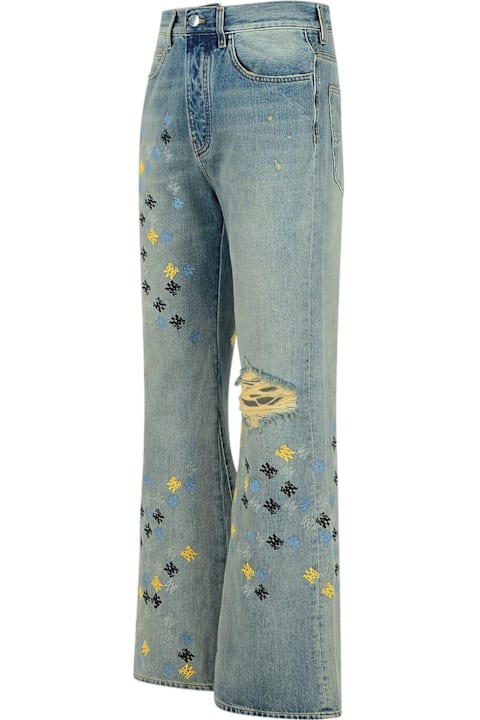 Jeans for Men AMIRI 'flare' Light Blue Denim Jeans