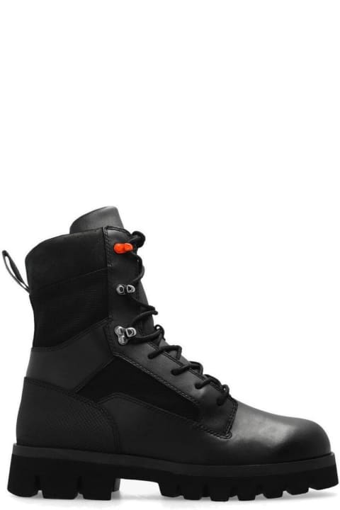 HERON PRESTON Boots for Men HERON PRESTON Military Lace-up Ankle Boots