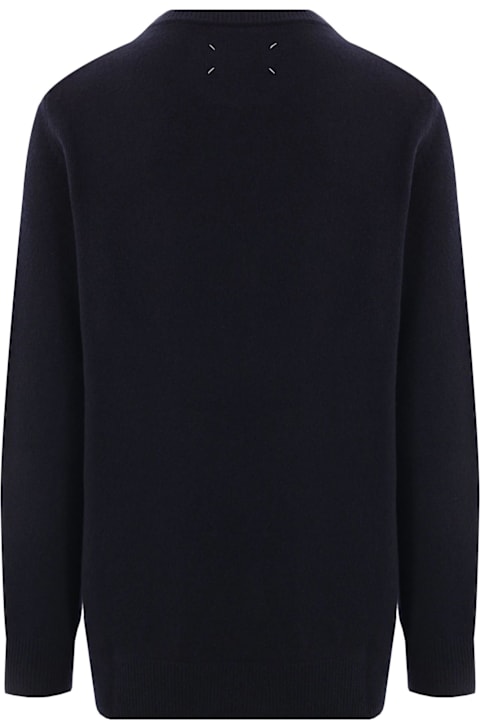 Sweaters for Men Maison Margiela Maison Margiela Sweaters Blue