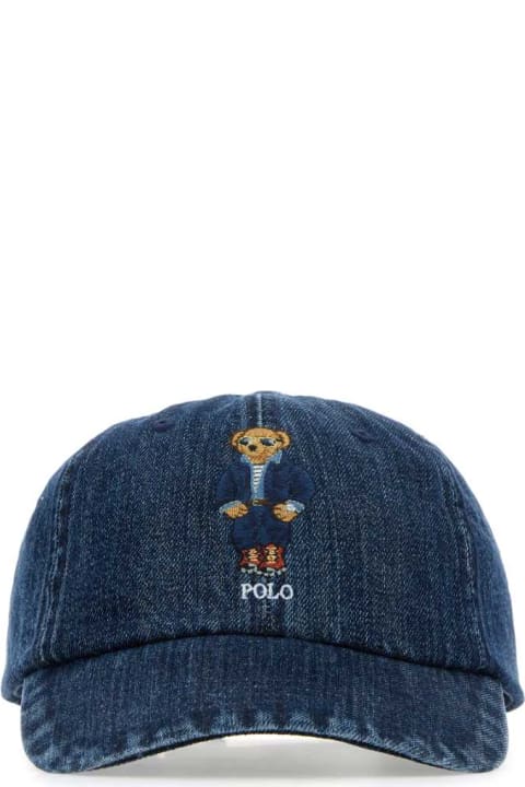Polo Ralph Lauren Hats for Women Polo Ralph Lauren Denim Baseball Cap