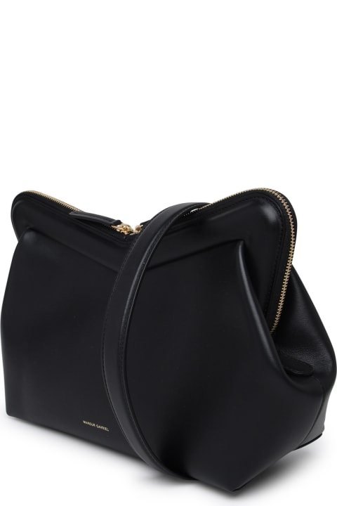Mansur Gavriel Shoulder Bags for Women Mansur Gavriel 'frame' Mini Crossbody Bag In Black Leather