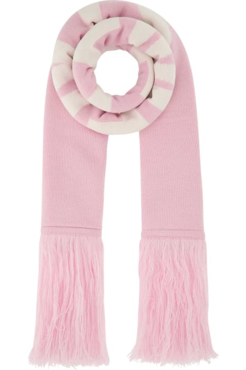 Scarves for Men VETEMENTS Pink Wool Scarf