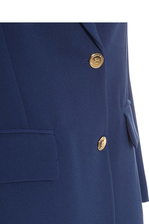 Coats & Jackets for Women Elisabetta Franchi Blue Jacket