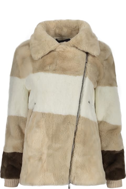 Homeware Lorena Antoniazzi Faux Fur Jacket