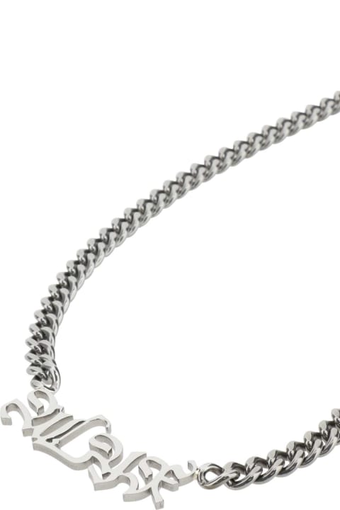 1017 ALYX 9SM Necklaces for Women 1017 ALYX 9SM Ruthenium Metal Necklace