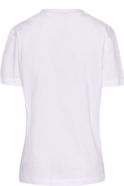 Patou Topwear for Women Patou White Organic Cotton T-shirt
