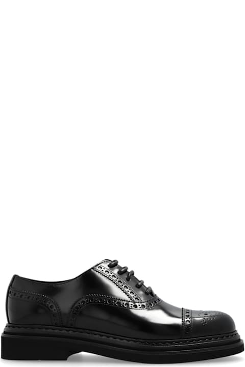 Dolce & Gabbana Flat Shoes for Women Dolce & Gabbana Lace-up Platform Shoes