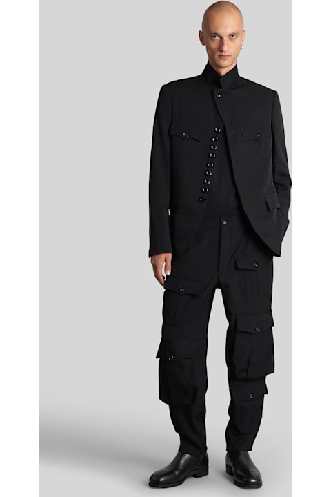 Comme Des Garçons Homme Plus for Women Comme Des Garçons Homme Plus Blazer In Black Wool