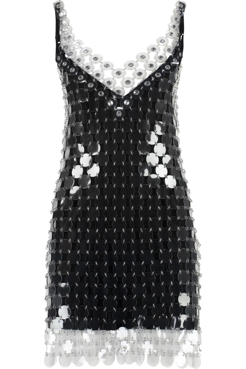 Paco Rabanne Dresses for Women Paco Rabanne Maxi Transparent Sequin Dress