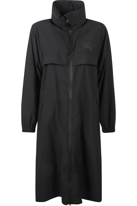 Burberry for Women Burberry High-neck Logo Trench