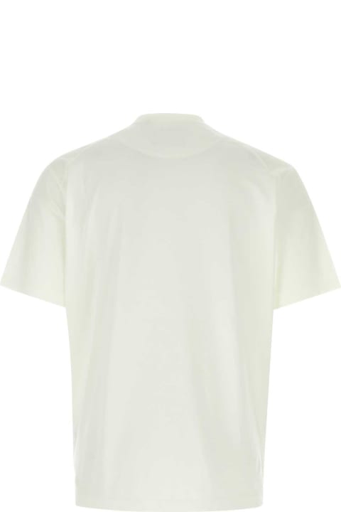 Y-3 for Men Y-3 Ivory Cotton T-shirt