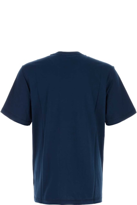 Fashion for Women MSGM Navy Blue Cotton T-shirt