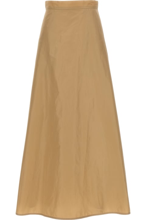 Jil Sander Skirts for Women Jil Sander Long Flared Skirt