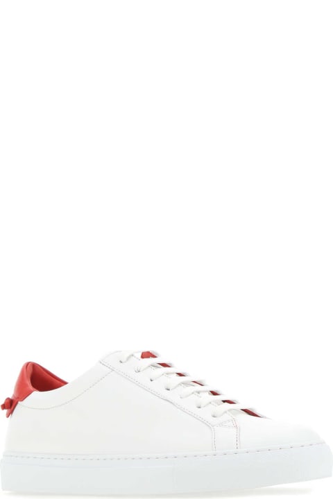 Givenchy for Women Givenchy White Leather Urban Street Sneakers