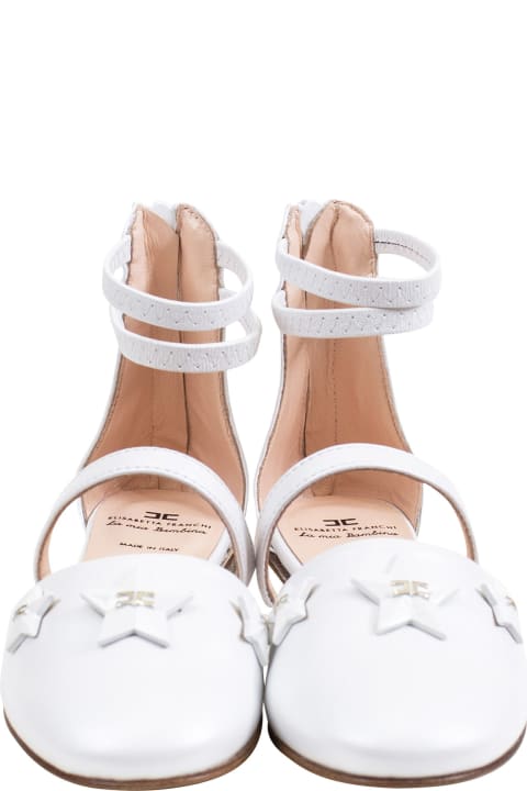 Shoes for Girls Elisabetta Franchi La Mia Bambina Little Girl Ballerinas