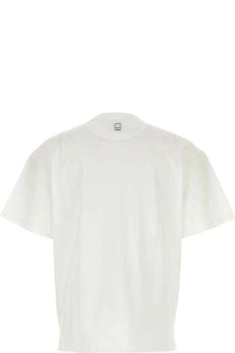 WOOYOUNGMI Topwear for Men WOOYOUNGMI White Cotton T-shirt