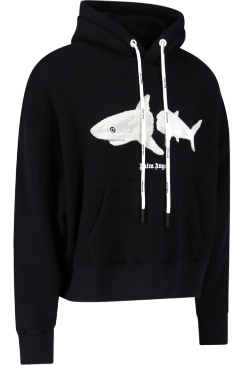 Palm Angels for Men Palm Angels Hoodie 'shark'