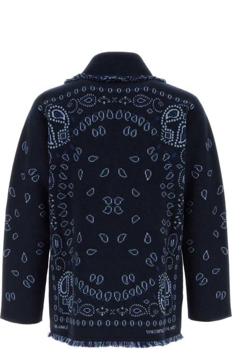 Alanui for Men Alanui Embroidered Jacquard Cardigan