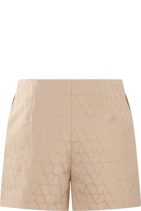 Valentino Pants & Shorts for Women Valentino Toile Iconographe Straight Hem Shorts