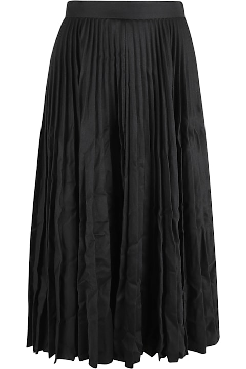 Homeware Balenciaga Pleated Long Skirt