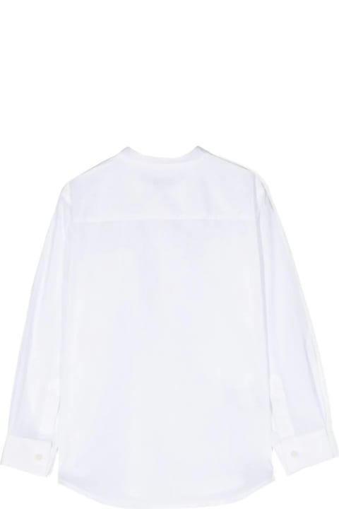 Il Gufo Shirts for Boys Il Gufo White Cotton Shirt