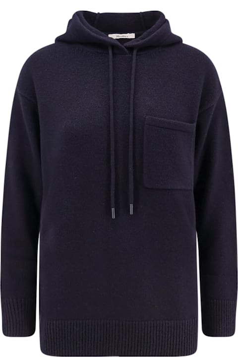 Max Mara لـ Kids Max Mara Liana Cashmere And Wool Hooded Sweater
