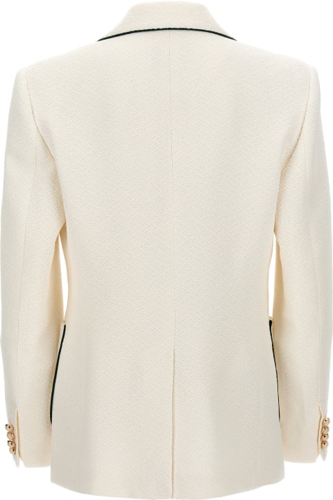 Casablanca Coats & Jackets for Men Casablanca 'tennis' Single-breasted Blazer