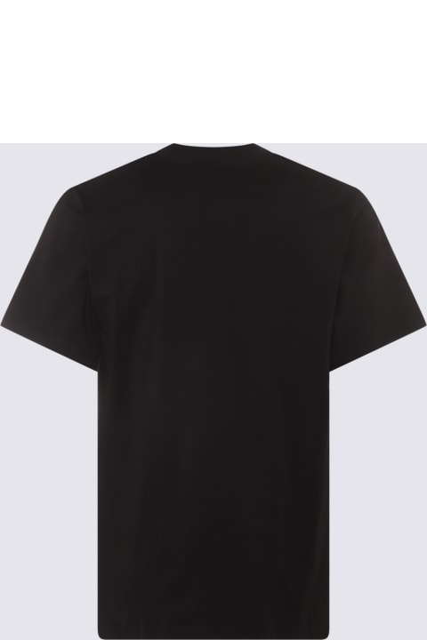 メンズ Moschinoのトップス Moschino Black Cotton T-shirt