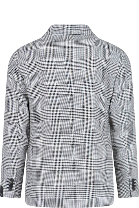 Tagliatore for Men Tagliatore Single-breasted Houndstooth Blazer