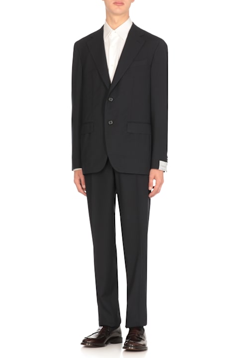 メンズ Carusoのウェア Caruso Wool Suit