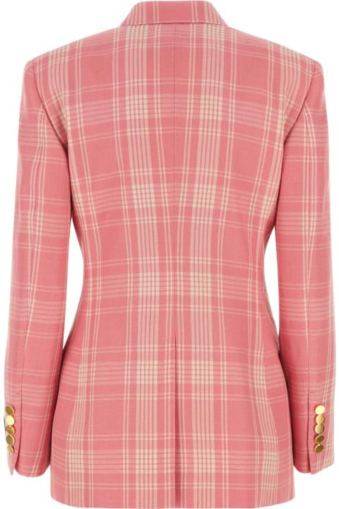 Gucci Coats & Jackets for Women Gucci Embroidered Wool Blend Blazer