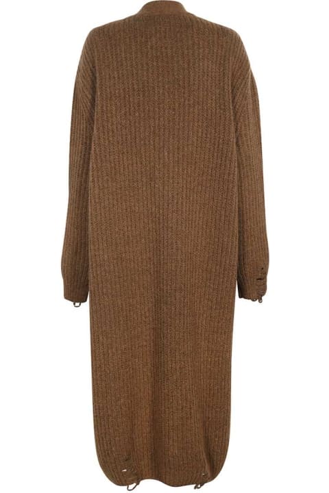 Sweaters for Women Dsquared2 Long Knitted Cardigan