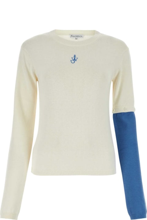 J.W. Anderson for Women J.W. Anderson White Silk Blend Sweater