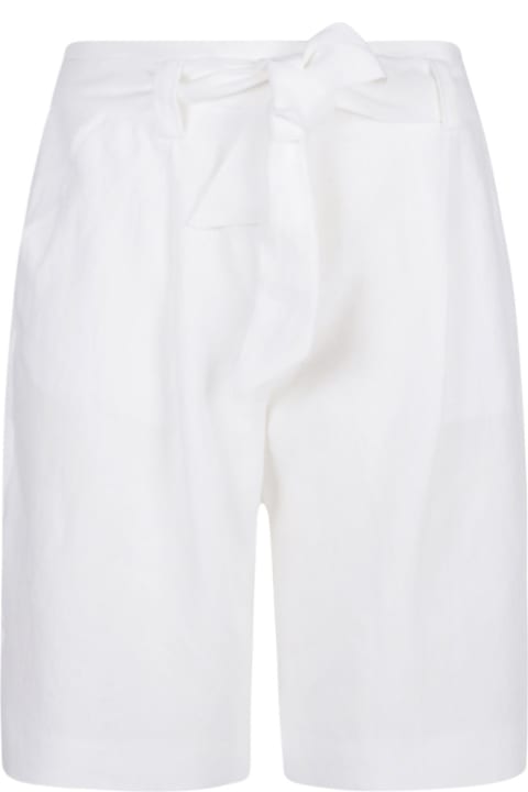 Eleventy Pants & Shorts for Women Eleventy Bermuda Shorts In Linen