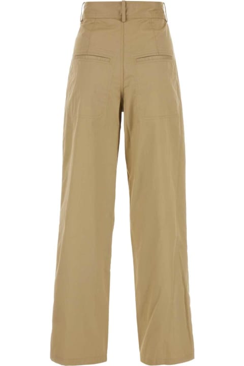 Pants & Shorts for Women Isabel Marant Beige Cotton Jolande Pant