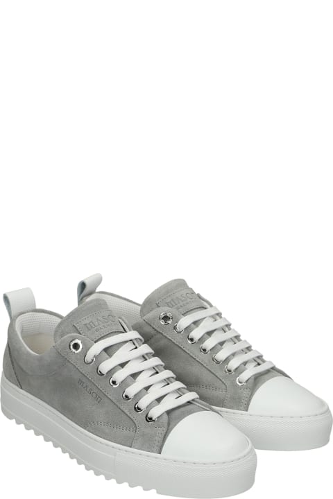 Astro Sneakers In Grey Suede