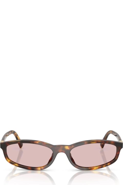 Miu Miu 0mu A06s 14l4i0 Havana Miele Sunglasses