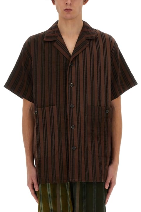 Uma Wang Shirts for Men Uma Wang Striped Shirt