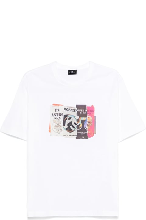 Paul Smith for Kids Paul Smith Cut&amp;paste Cotton T-shirt
