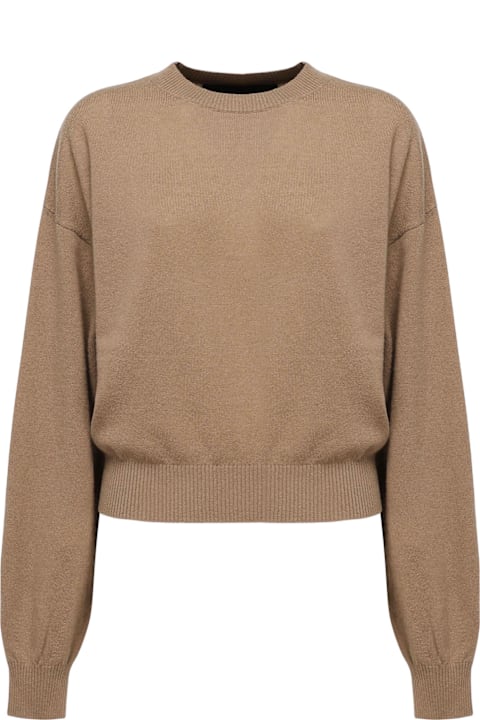 Homeware Rotate by Birger Christensen Sweater With Lettering Logo