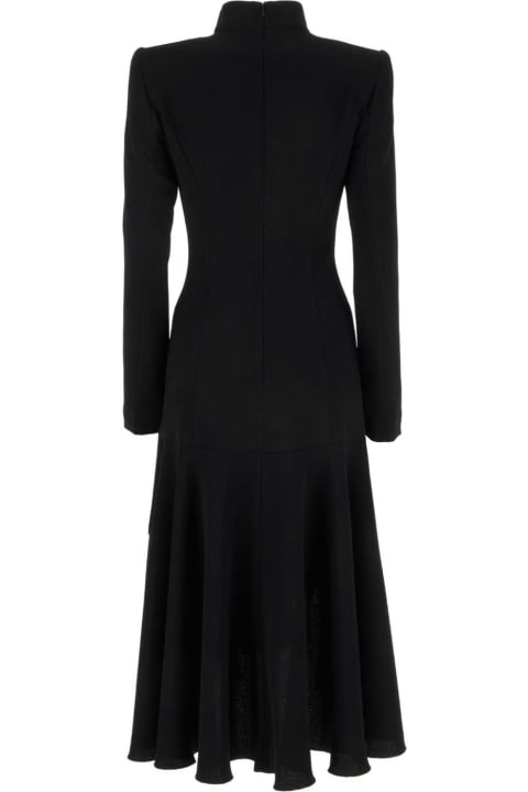 Fashion for Women Dries Van Noten Black Jersey Drey Dress