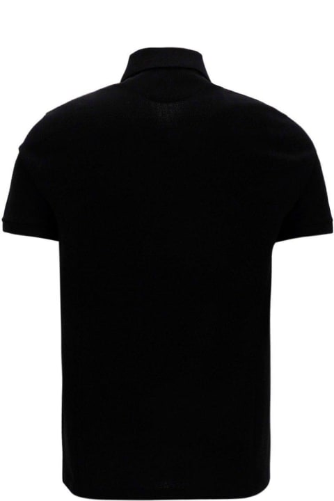 Fashion for Men Valentino Vltn Tag Short-sleeved Polo Shirt