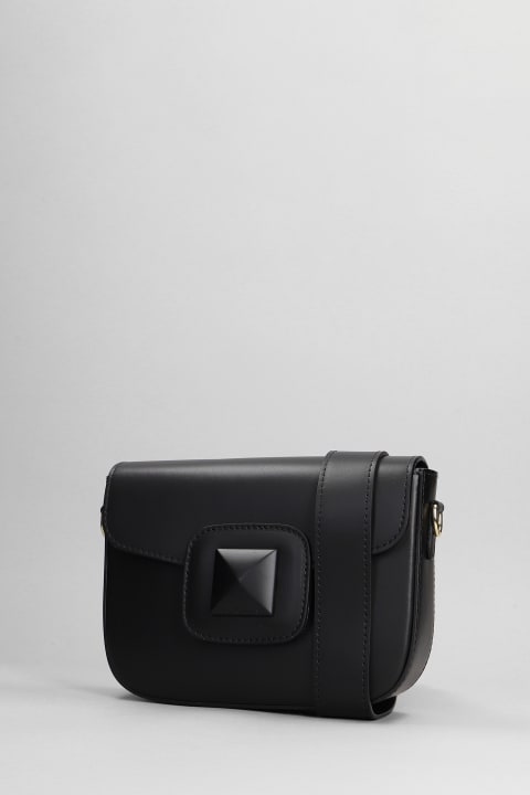 Alalula Shoulder Bag In Black Leather