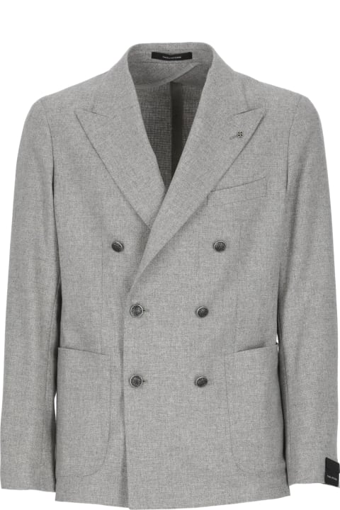 メンズ Tagliatoreのコート＆ジャケット Tagliatore Wool Double-breasted Jacket