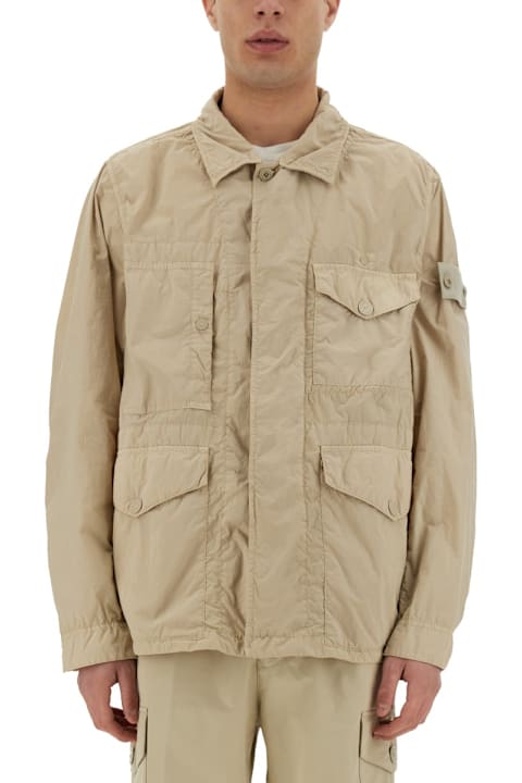 Coats & Jackets for Men Stone Island Drip-proof 'field' Jacket