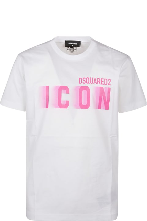 Fashion for Women Dsquared2 Icon Blur Cool Fit T-shirt