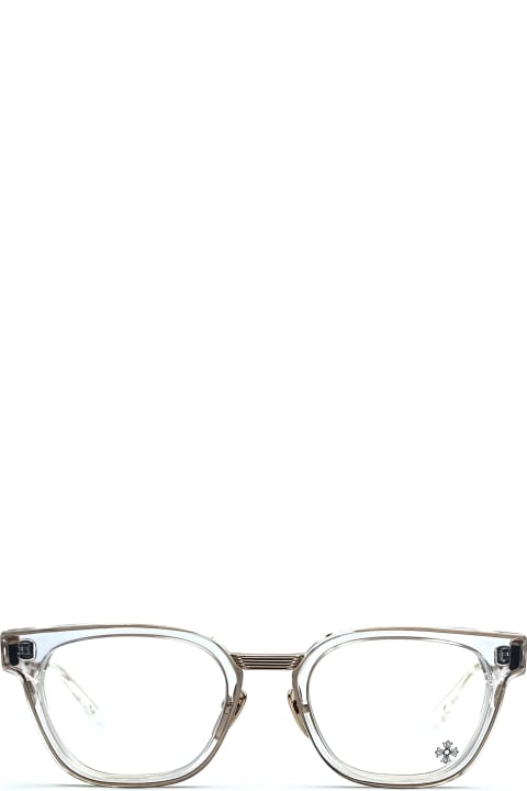 Chrome Hearts Eyewear for Women Chrome Hearts Duck Butter - Cristal / Gold Rx Glasses